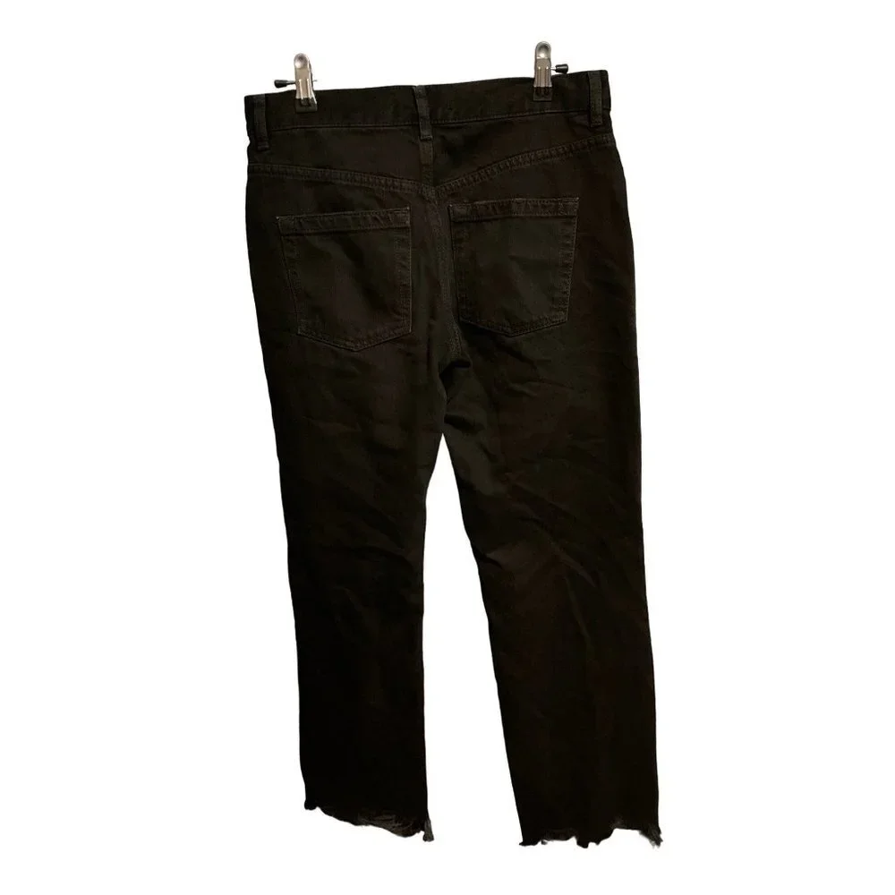 WE THE FREE Jeans Busted Knee Shark Bite Hem sz. 24 - Picture 3 of 7